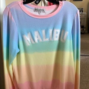 Wildfox Malibu Colorful Sweater